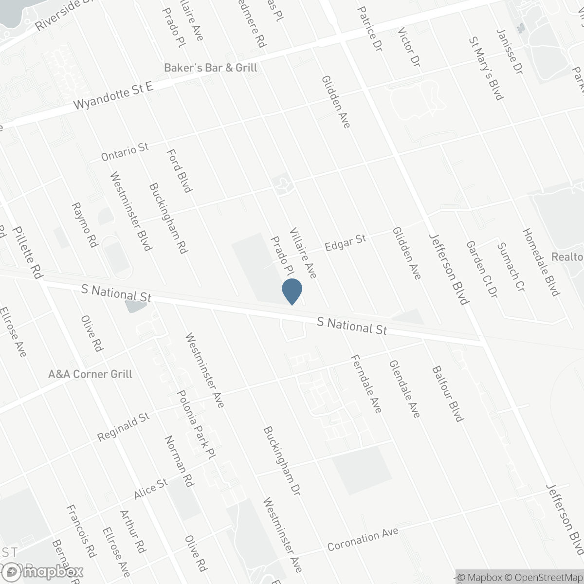 1161 PRADO PLACE, Windsor, Ontario N8S 2H9